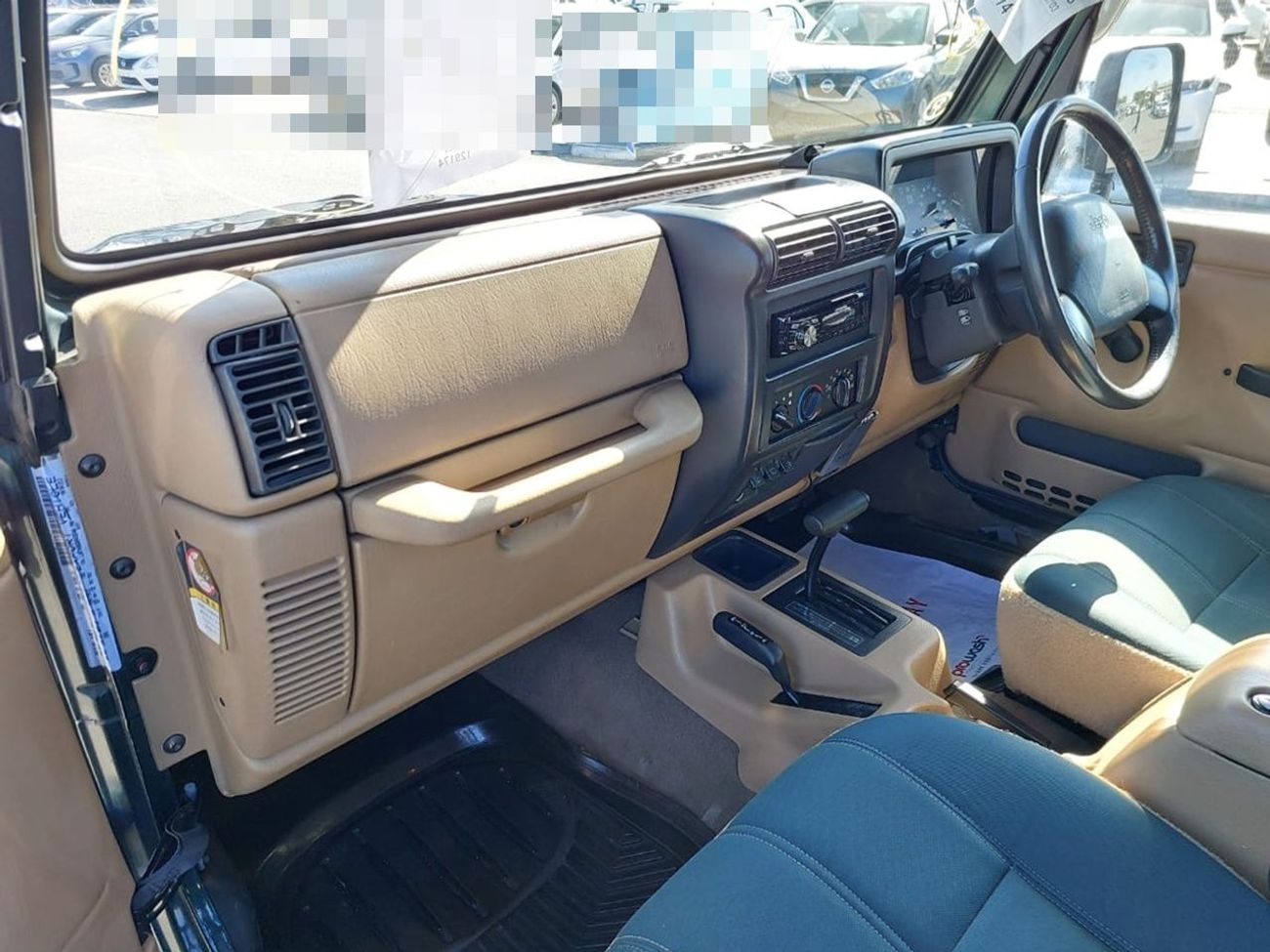 جيب رانجلر JEEP WRANGLER SUV RHD 2000 MODEL 4.0 L PETROL AUTOMATIC(PM75748)