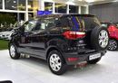 Ford EcoSport EXCELLENT DEAL for our Ford Ecosport ( 2015 Model ) in Black Color GCC Specs
