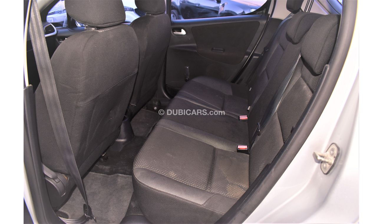 Peugeot 207 1.6L ACTIVE 2011 GCC SPECS