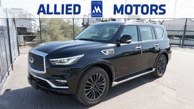 Infiniti QX80 SENSORY BENCH CHAIRS 2024 INFINITI QX80 LUXURY SENSORY PROACTIVE 5.6L V8 4WD 8-SEATS BRAND NEW 0KM