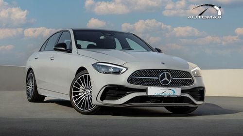 مرسيدس بنز C 200 AMG Premium Plus EQ Boost 1.5T RWD GCC 2026 With 2 Years Unlimited Mileage Warranty At Official Deal