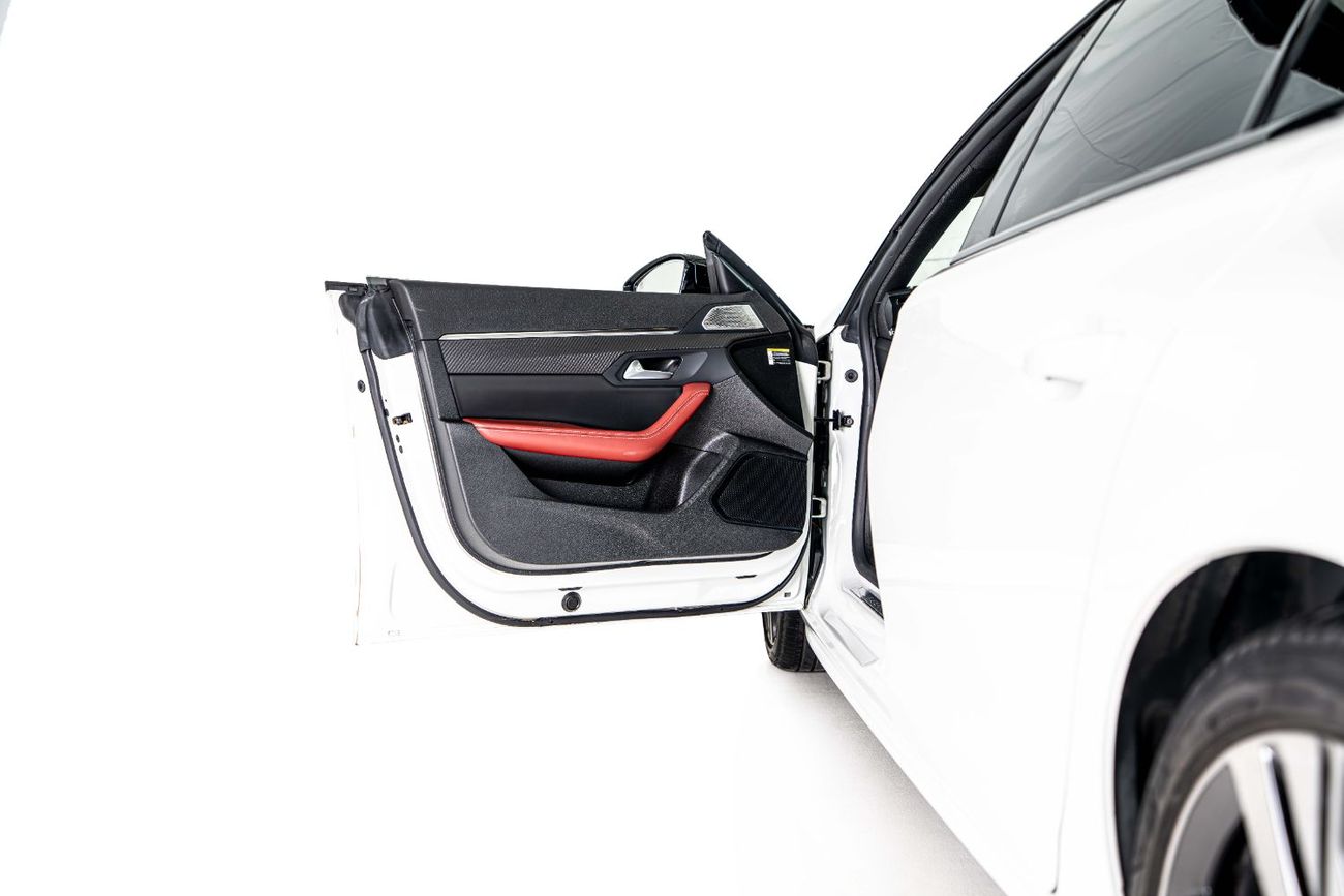 بيجو 508 1 Owner-Al Nabooda Warranty-Exclusive Leather Sports Seats With White Stitching