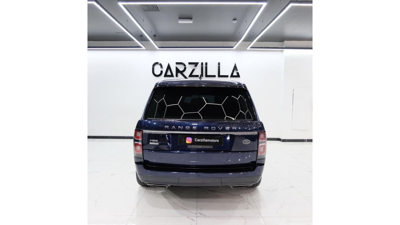 Land Rover Range Rover Land Rover Range Rover Vogue 2018 HSE Super Charge Blue 4WD