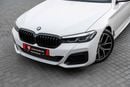 بي أم دبليو 520i 520i M-Sport | 2,644 P.M | 0% Downpayment | BMW WARRANTY+SERVICE | IMMACULATE!
