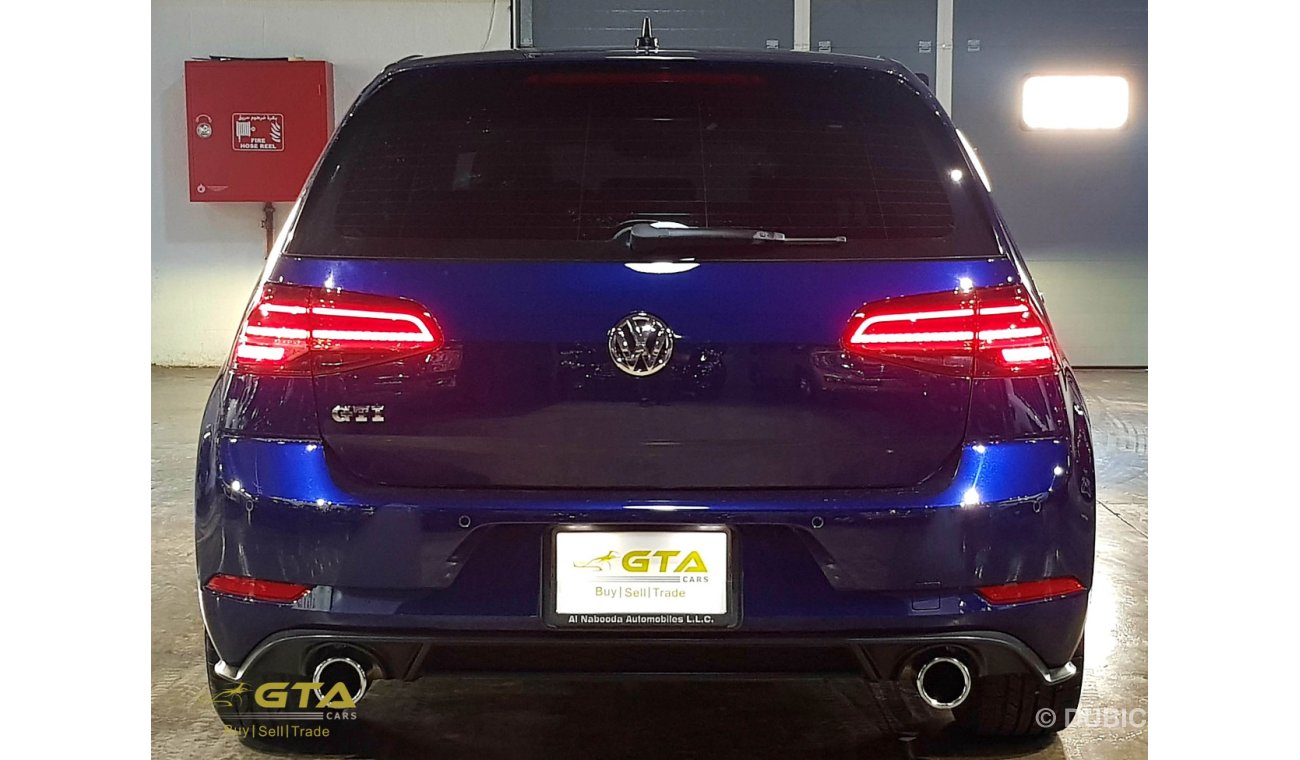 فولكس واجن جولف 2018 VW GTI, Full Options, Warranty+Service Contract, GCC