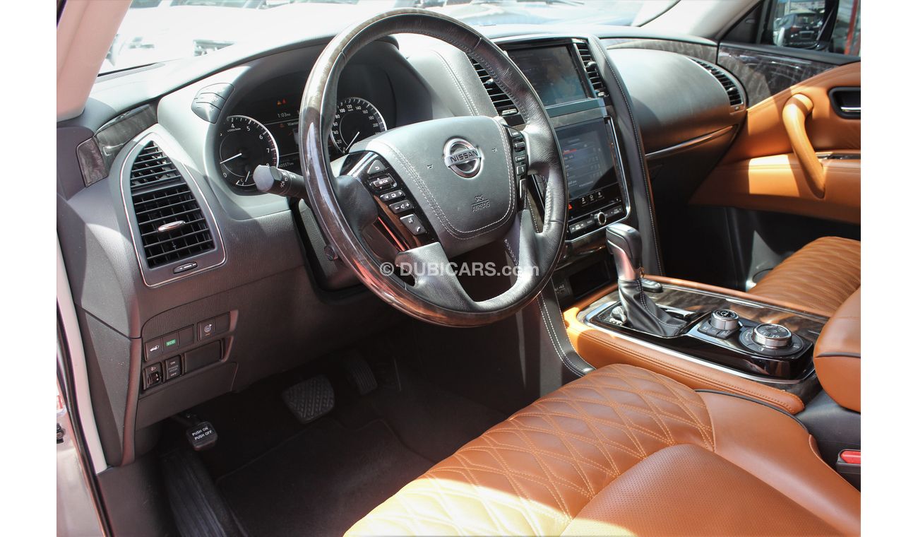 نيسان باترول (2020) V8 LE PLATINUM, GCC, UNDER WARRANTY FROM LOCAL DEALER (Inclusive VAT)
