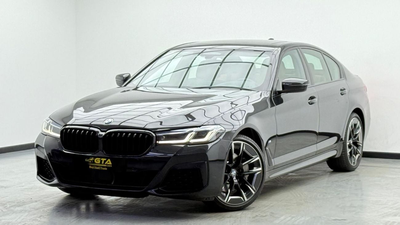 بي أم دبليو 540i 2023 BMW 540i M-Sport, 2028 BMW Warranty + Service Pack, Low Km, Excellent Condition, GCC