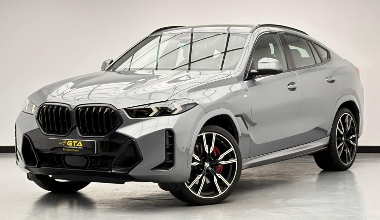 BMW X6 2025 BMW X6 xDrive40i M-Sport, Sept/2029 BMW Warranty + Service Pack, BMW Full Service History, GCC