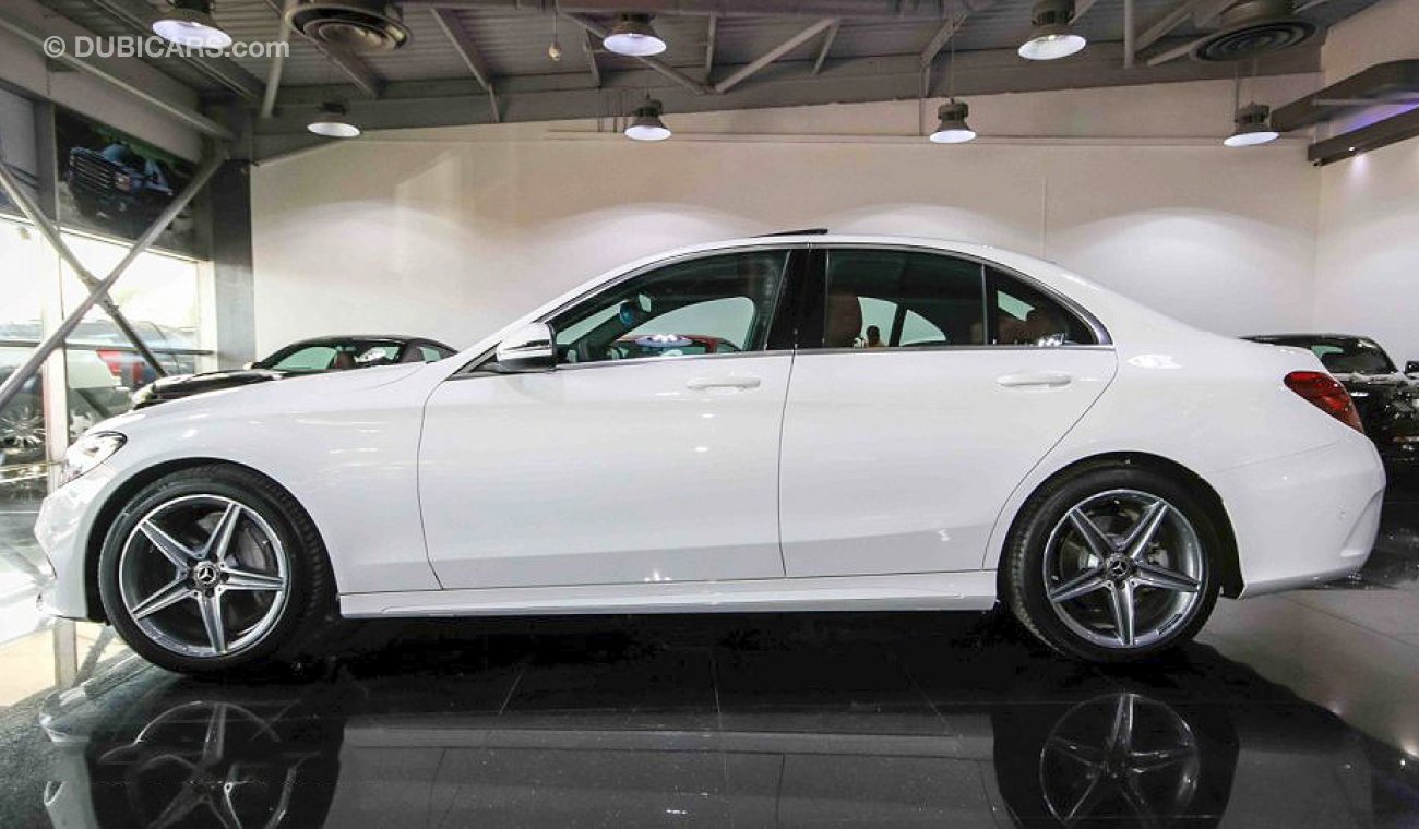 مرسيدس بنز C 250 2018, 2.0L Turbo GCC, 0km with 2 Years Unlimited Mileage Dealer Warranty