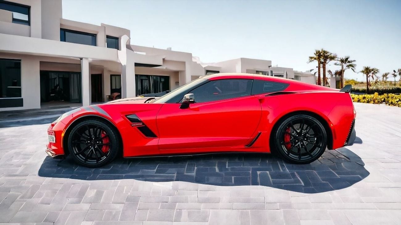Chevrolet Corvette Grand Sport AED 4430 PM | CORVETTE C7 GRAND COUPE 2017 | GCC | TOP RANGE | LADY DRIVEN