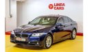 بي أم دبليو 520 BMW 520i 2016 GCC under Warranty with Flexible Down-Payment.