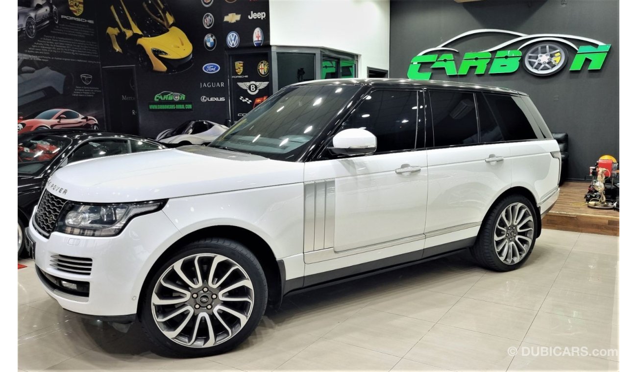 Land Rover Range Rover Vogue Autobiography RANGE ROVER VOGUE AUTOBIOGRAPHY 2014 GCC LOW MILEAGE ONLY 106K KM FOR 169K AED