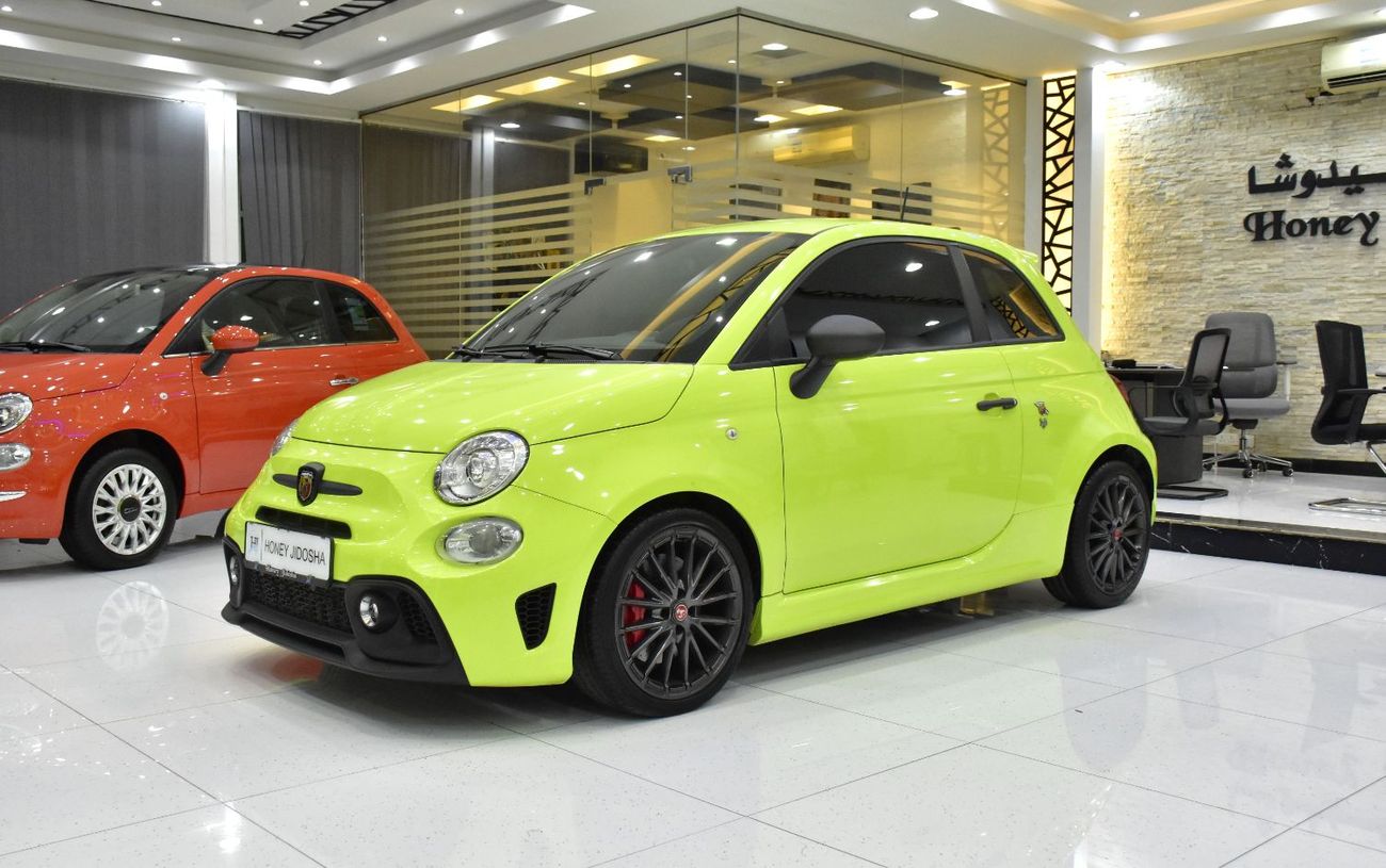 Abarth 595 EXCELLENT DEAL for our Abarth 595 Competizione ( 2022 Model ) in Green Color GCC Specs