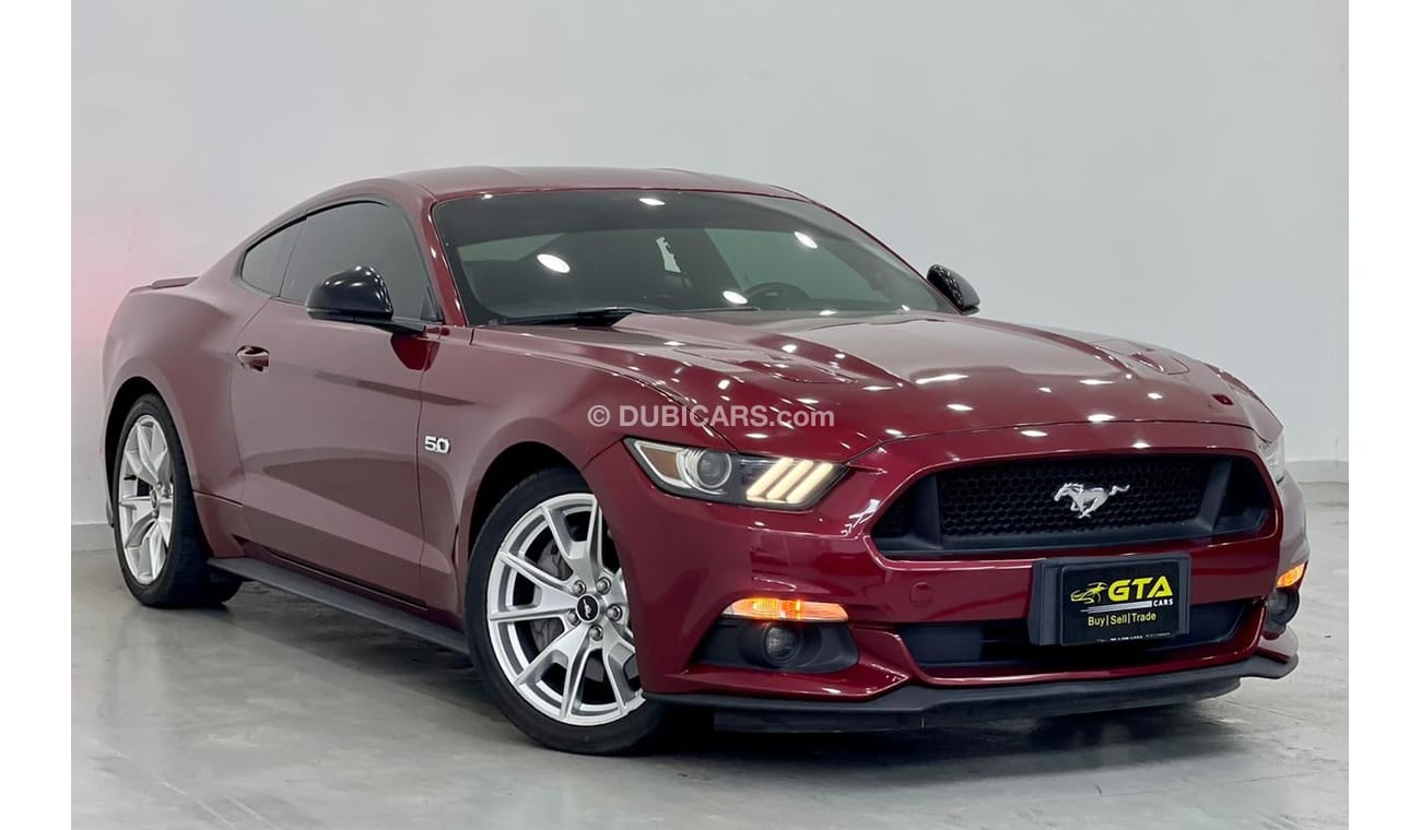 Ford Mustang GT Premium 2015 Ford Mustang GT Premium 50th Anniversary, Warranty, Service History, GCC