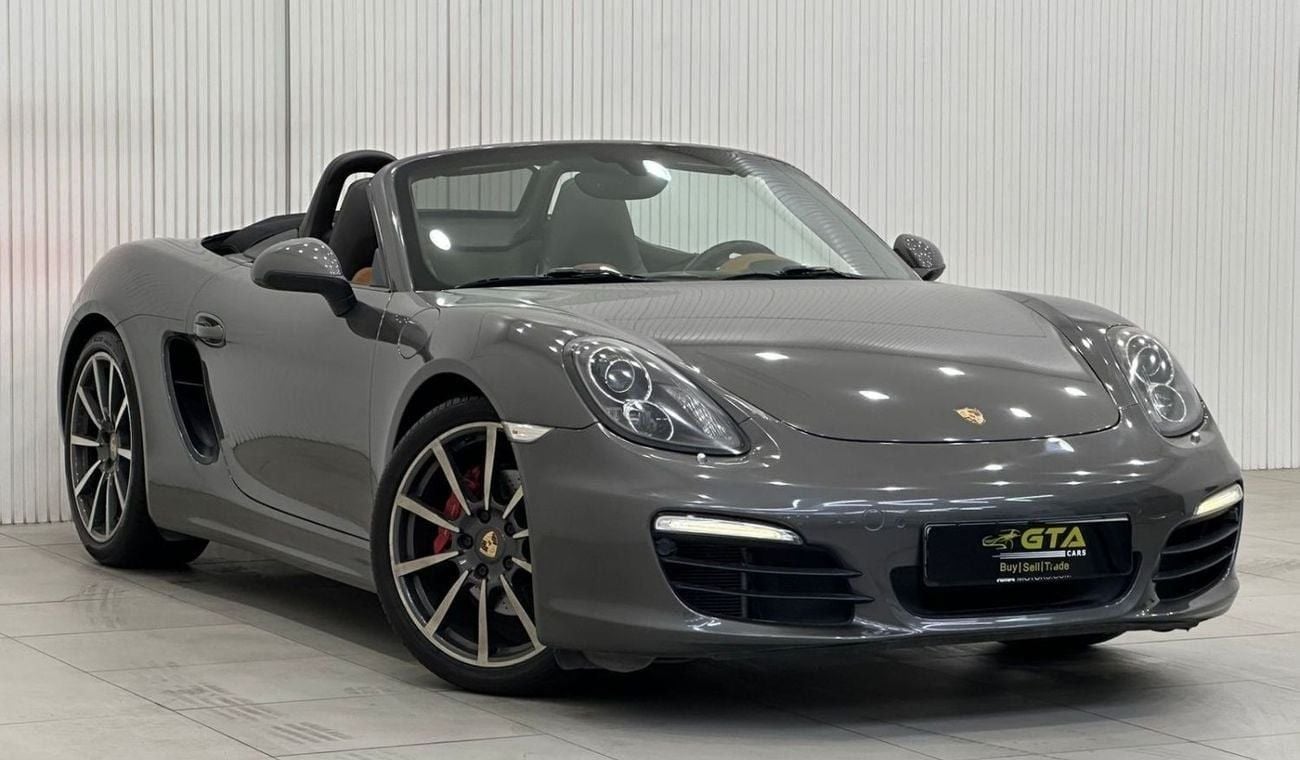 بورش بوكستر 718 S 2014 Porsche 718 Boxster S, Full Service History, Sport Chrono Package, GCC
