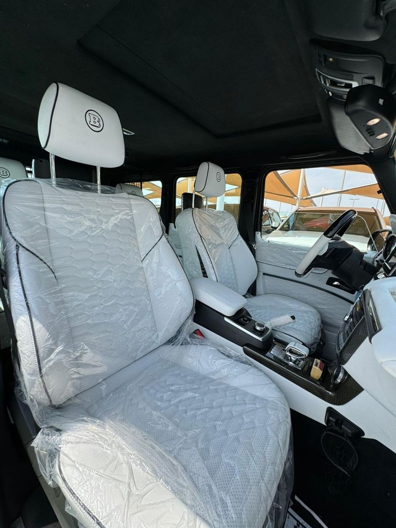 مرسيدس بنز G 63 AMG مرسيدس بنز اي ام  G63 خليجي 2014  صبغ وكالة بحالة الوكالة  محول برابوس