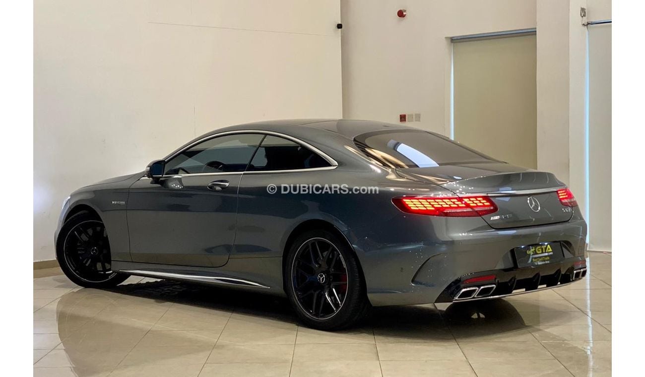 Mercedes-Benz S 63 AMG Coupe 2017 Mercedes Benz AMG S63 Coupe, Warranty, Service Contract, Low KM, European Specs