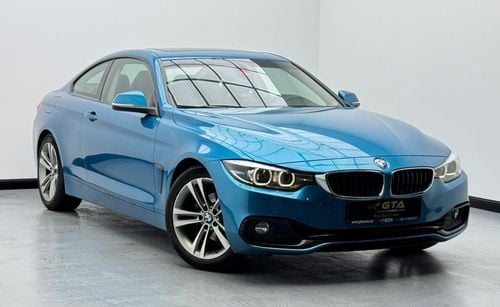 BMW 420i Std 2.0L 2019 BMW 420i, Full Service History, 1 Year Warranty, GCC