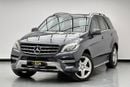 مرسيدس بنز ML 400 2015 Mercedes-Benz ML400 4Matic, Full Service History, Excellent Condition, GCC