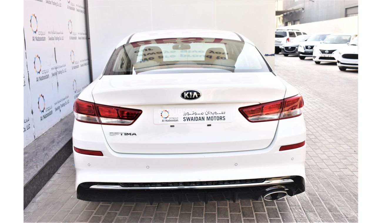 Kia Optima AED 929 PM 2.0L LX GCC DEALER WARRANTY