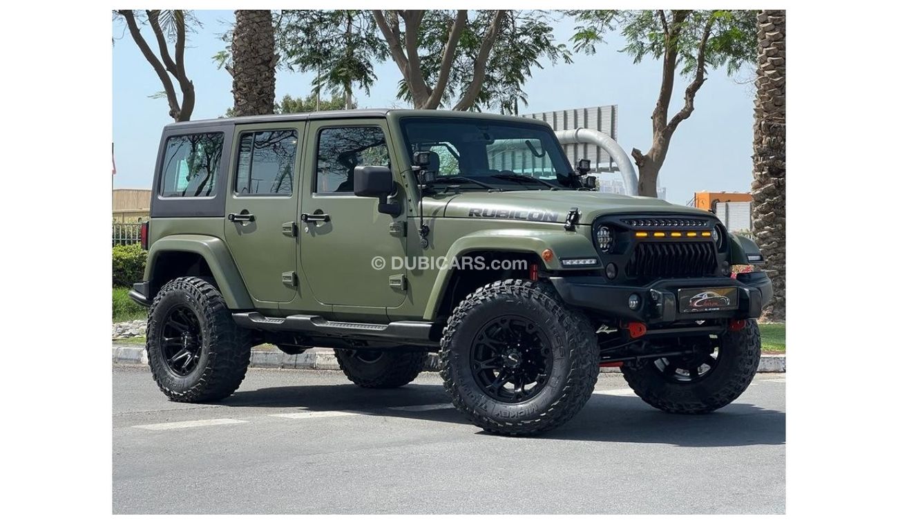 جيب رانجلر JEEP WRANGLER RUBICON GCC 2015 ON PERFECT CONDITON