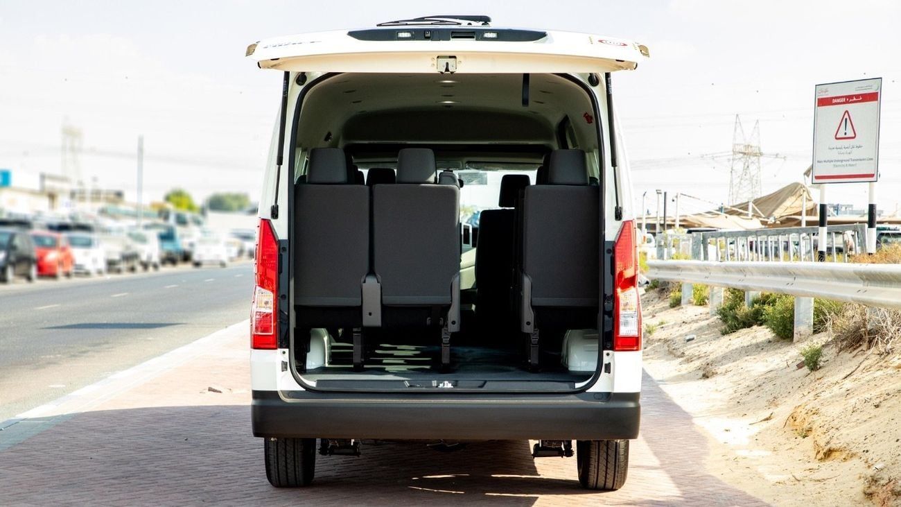 تويوتا هاياس GL 2025 TOYOTA HIACE 3.5L HIGHROOF PASSENGER 13 SEATER PETROL AUTOMATIC TRANSMISSION