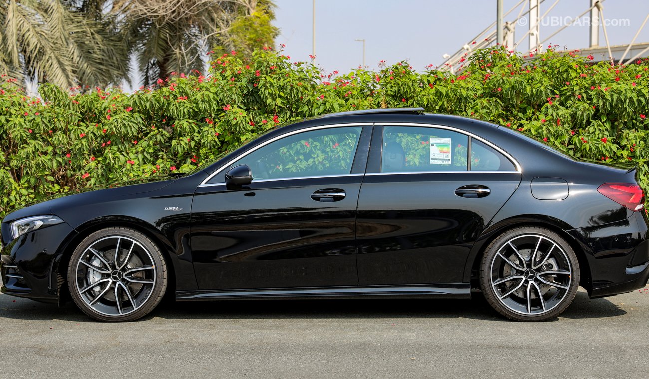 مرسيدس بنز A 35 AMG 2021  Turbo,4MATIC  ,GCC 0km w/2 Yrs Unlimited Mileage Warranty+3 Yrs Service @ EMC