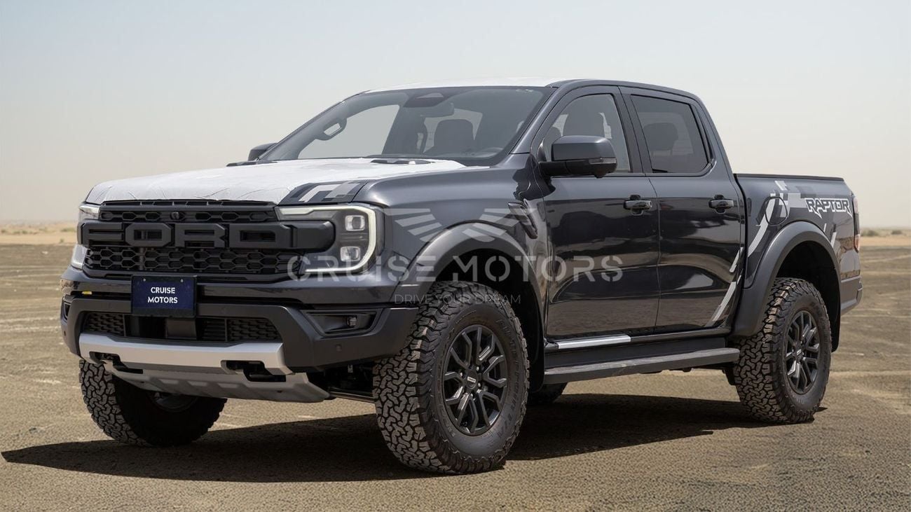 فورد رينجر رابتور Automatic - 3.0L - Petrol - Pick Up - 4WD - 5 Seats - 4 Doors - METEOR GREY
