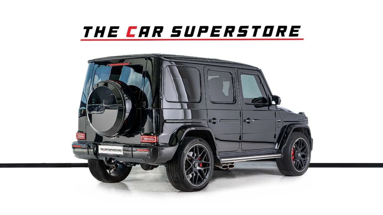 Mercedes-Benz G 63 AMG 4MATIC SUV Night Package II-Carbon Fiber Package-Low Mileage-Under Warranty Until 2027