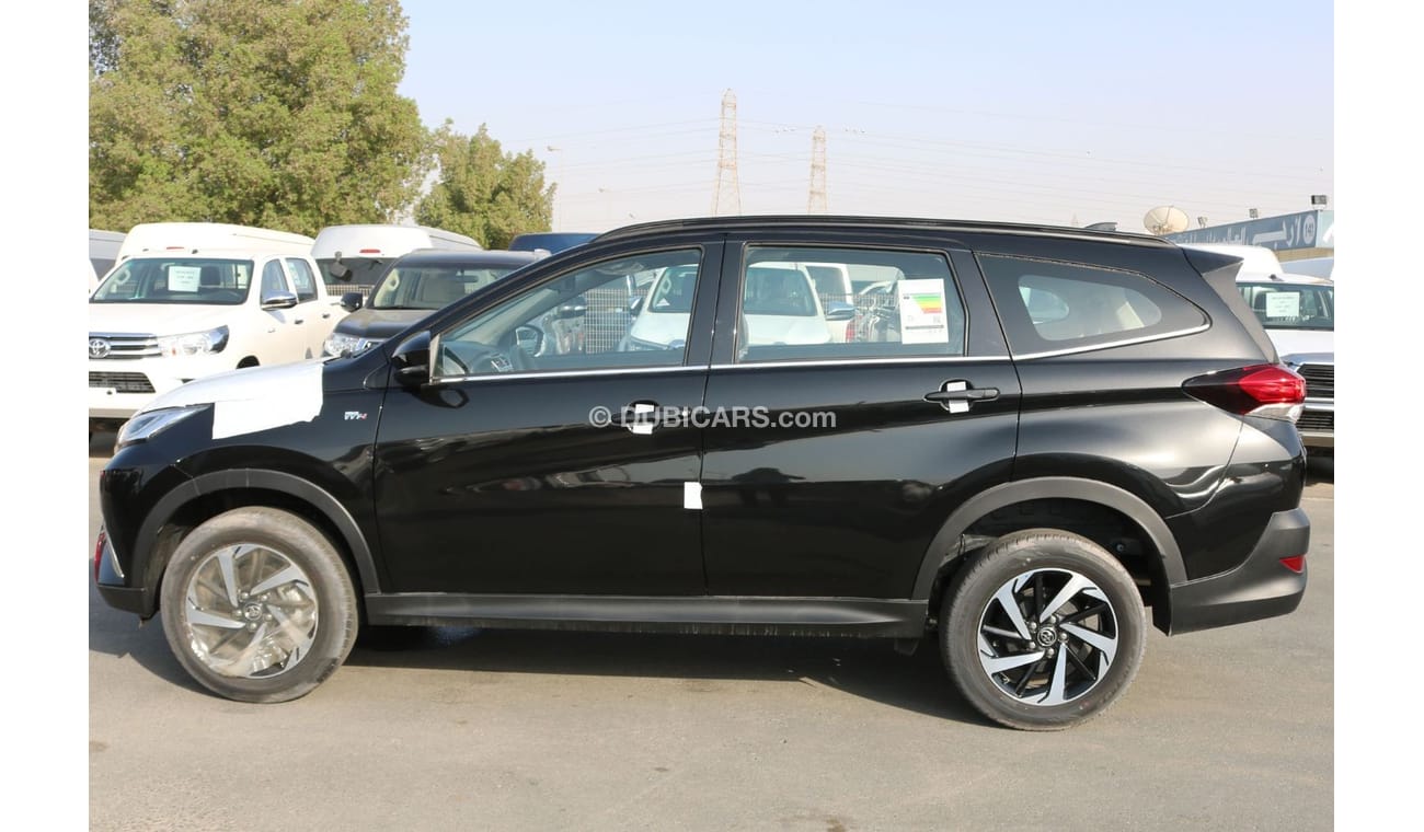 تويوتا راش 2023 | G - 1.5 L AT VVTI - 17" RIMS PETROL FABRIC SEATS, FRONT AND REAR A/C - EXPORT ONLY