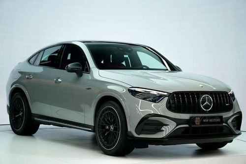 مرسيدس بنز GLC كوبيه 43 AMG Summer Offer | GLC 43 | GCC 0km | Agency Warranty | AMG | Night Package