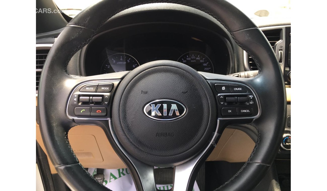 Kia Sportage Kia Sportage 2017, GCC 1.6, full option, in good condition, agency dyed, without accidents forever