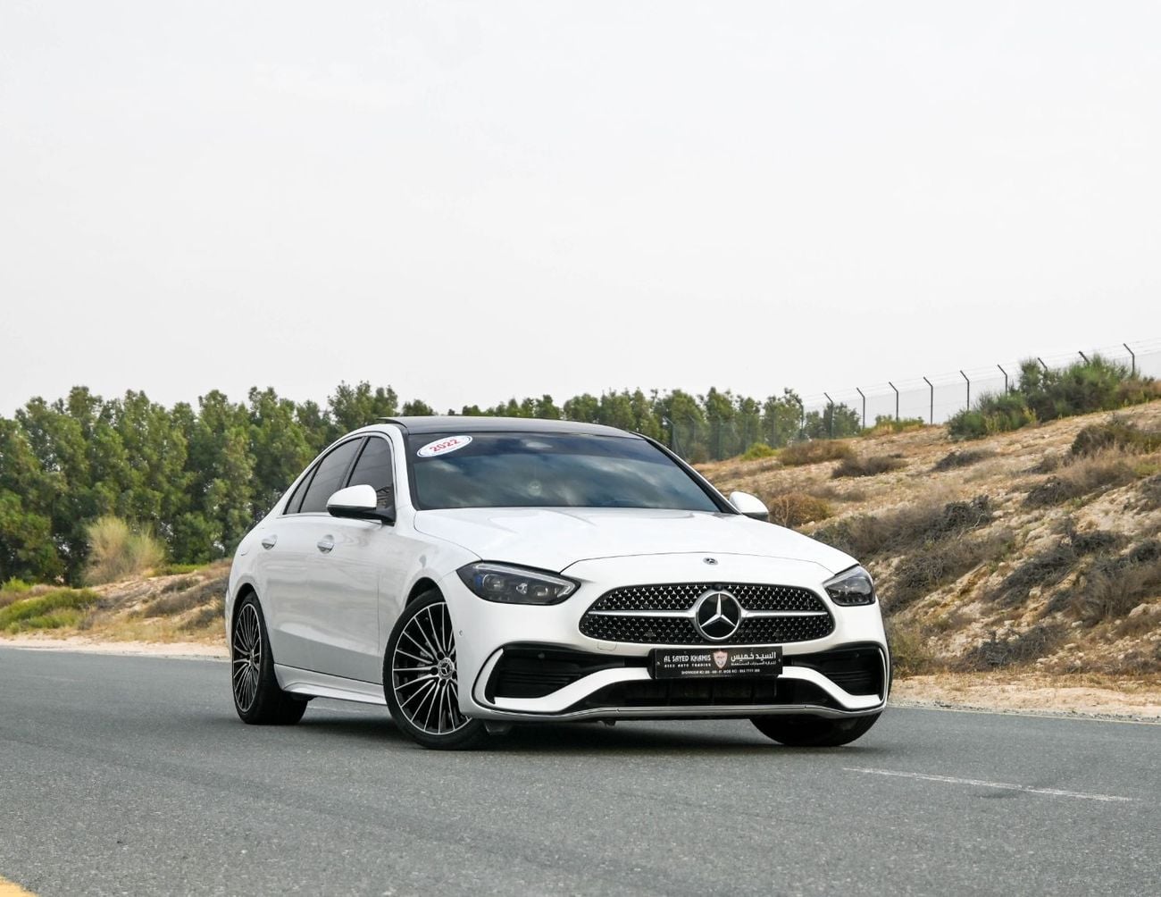 Mercedes-Benz C 200 MERCEDES C200 2022 GCC  accident-free Excellent Condition 2415 AED Monthly