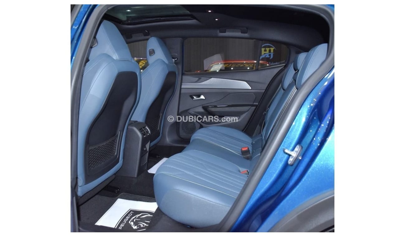 Peugeot 408 EXCELLENT DEAL for our Peugeot 408 GT ( 2024 Model ) in Blue-Green Color GCC Specs