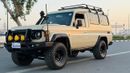 Toyota Land Cruiser 70 1991| 4.2L DIESEL | MT | RHD | HEAVY BULL BAR WITH LED LIGHTS | HEAVY ROOF RACK | DUAL BULL BAR ANTE