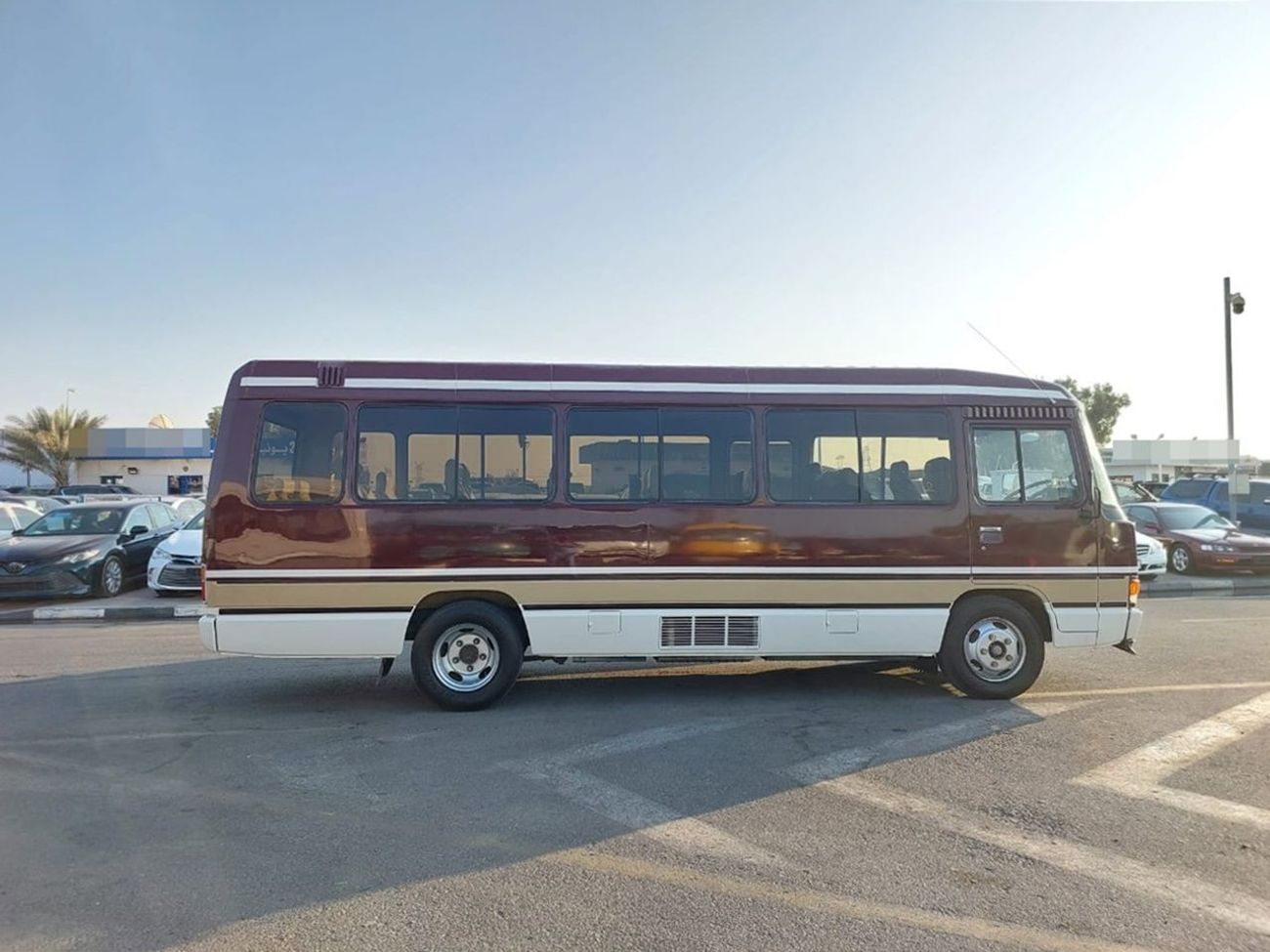 Toyota Coaster TOYOTA COASTER BUS RIGHT HAND DRIVE 1992 MODEL DIESEL MANUAL 4160 ENGINE CC 1HD-T ENGINE 29SEATER (P
