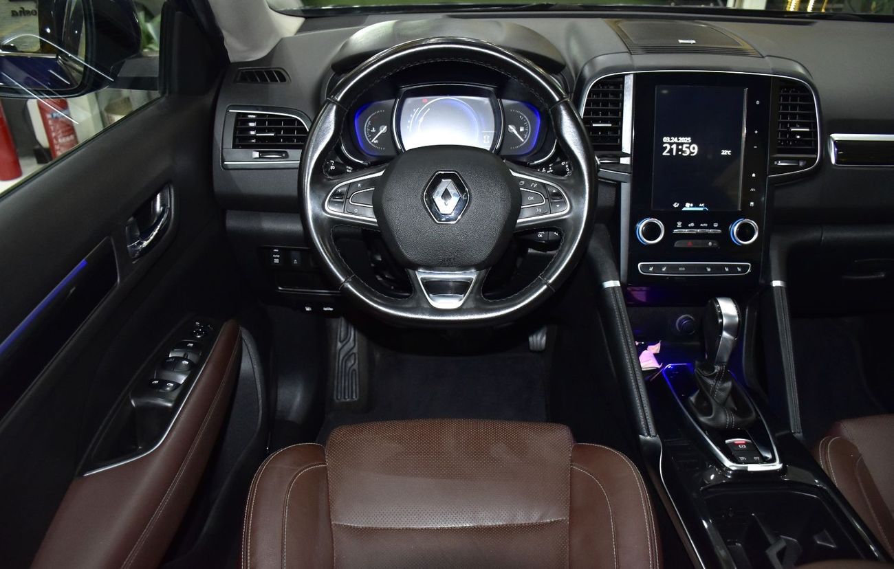 رينو كوليوس EXCELLENT DEAL for our Renault Koleos 4WD ( 2019 Model ) in Blue Color GCC Specs