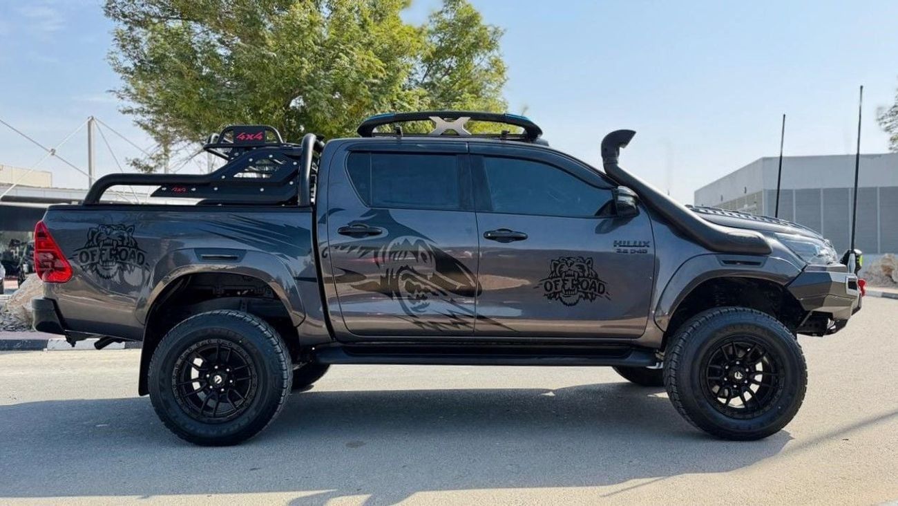 Toyota Hilux 2023 | 2.8L DIESEL | AUTOMATIC TRANSMISSION | RHD | HEAVY BUMPER WITH LED LIGHTS | HEAVY 4X4 SPORTS