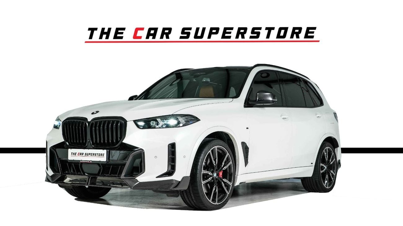 BMW X5 40i M SPORT GCC-BMW Warranty&amp;Service Contract Until 2029-BMW Individual Interior