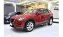 Mazda CX-5 EXCELLENT DEAL for our Mazda CX-5 AWD ( 2014 Model ) in Red Color GCC Specs