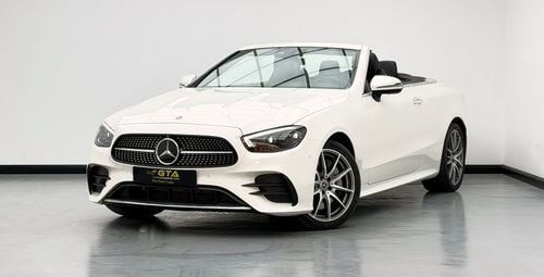 Mercedes Benz E 450 STD 2021 Mercedes-Benz E450 Cabriolet, 1 Year Unlimited Km Warranty, Excellent Condition