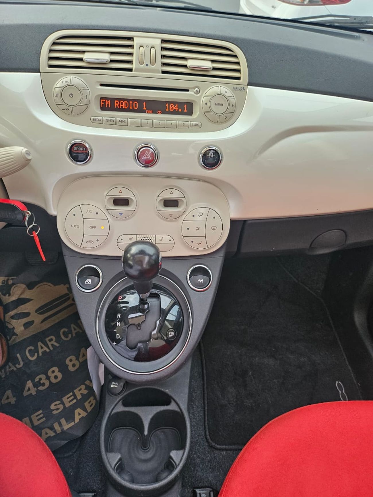 فيات 500C convertible