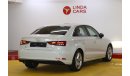 Audi A3 30 TFSI 2018 GCC  under Warranty with Zero Down-Payment.