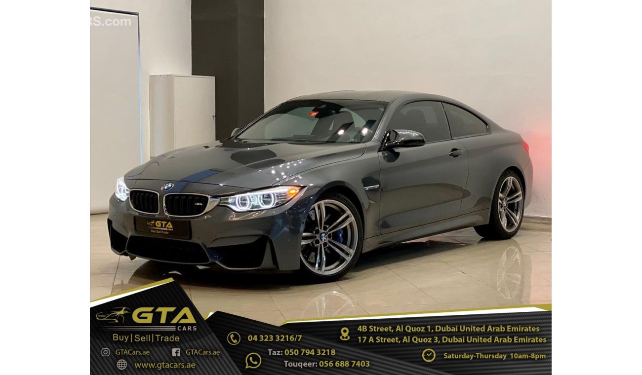 بي أم دبليو M4 2015 BMW M4, Full BMW Service History, Warranty, GCC