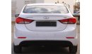 Hyundai Avante Hyundai Avante 2016, in excellent condition, imported from Korea, customs papers, without accidents