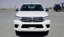 Toyota Hilux CERTIFIED VEHICLE; HILUX 4×4 GL 2.7L Manual Trans(GCC SPECS)IN GOOD CONDITION FOR SALE(CODE : 11248)