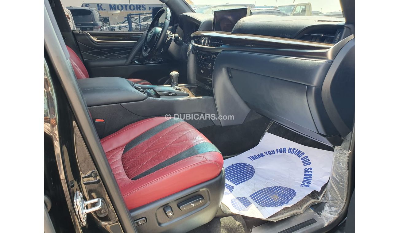 Lexus LX 570 5.7L, 21" Rims, 360° Camera, BLACK EDITION, First Hand Used, Low Mileage (LOT # LXB2019)