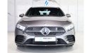 Mercedes-Benz A 200 AMG | 5 Years Warranty and Service PKG Upto 105KM | GCC