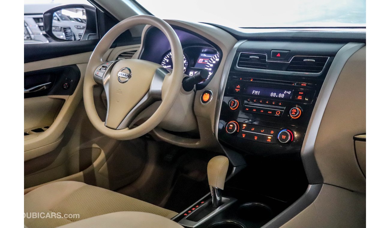 Nissan Altima 2014 GCC under Warranty with Zero Down-Payment.