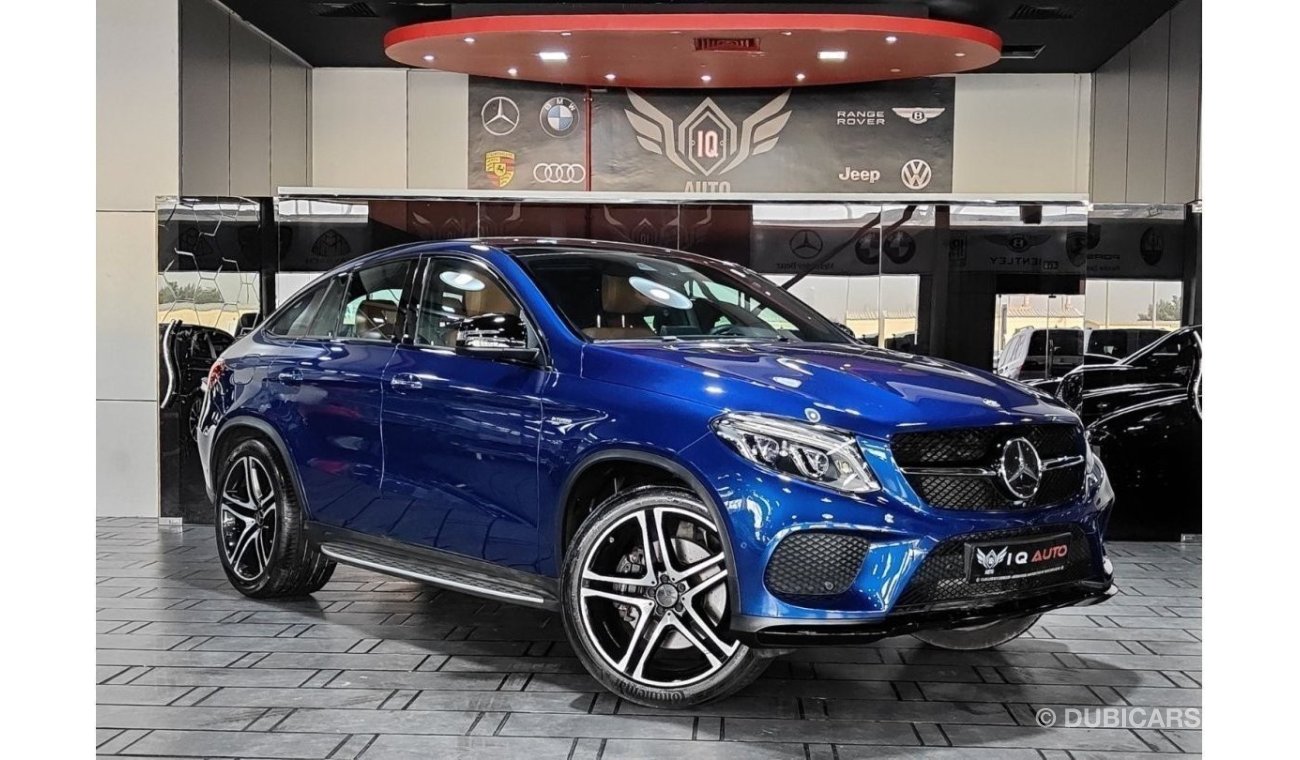 Mercedes-Benz GLE 43 AMG Coupe AED 2,900 P.M  | 2017 MERCEDES-BENZ  GLE 43 AMG  BI TURBO | GCC | UNDER WARRANTY